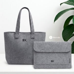 conjunto de bolso y funda de portatil para universidad u oficina