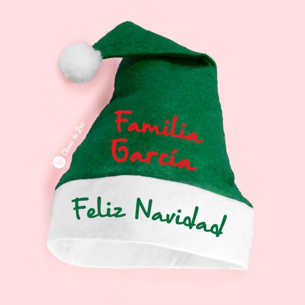 Gorro de Papá Noel - Imagen 2