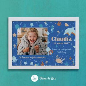 Cuadro infantil Claudia