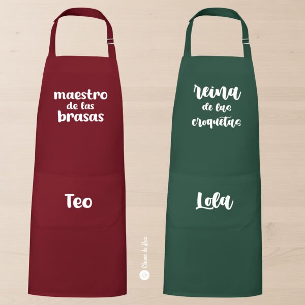 Delantal personalizado