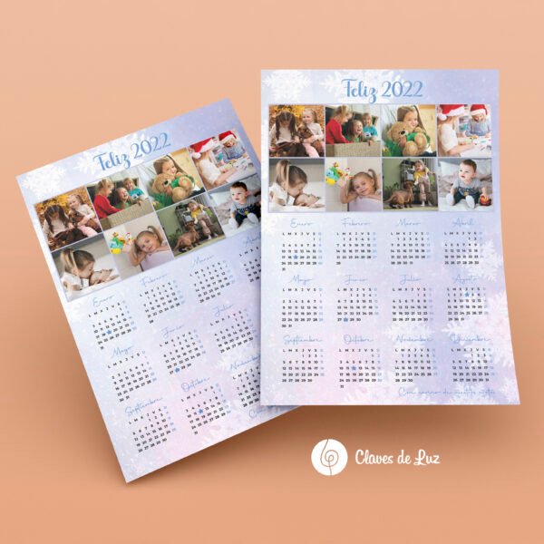 Calendario personalizado con fotografías